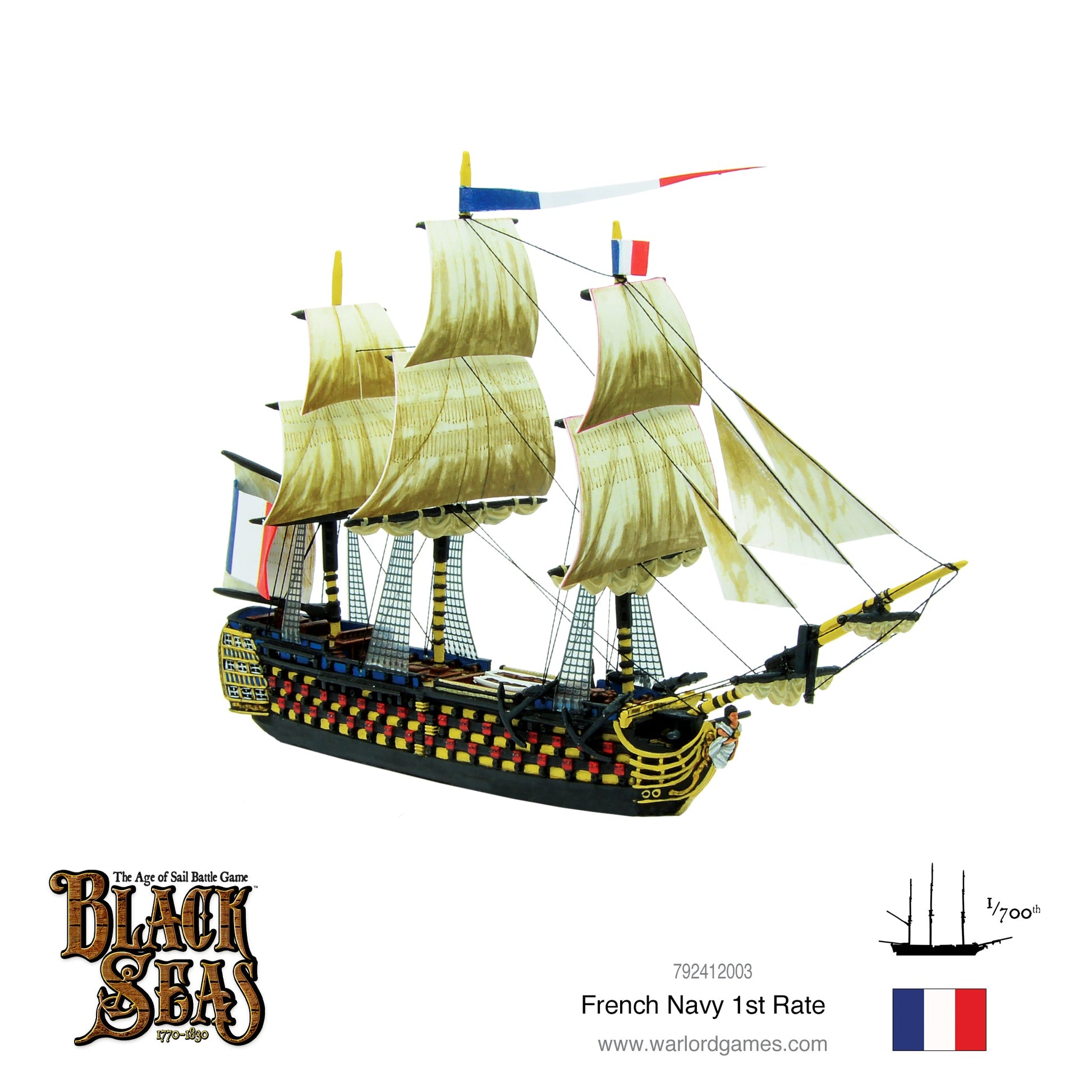 Black Seas: French Navy - French Navy 1st Rate