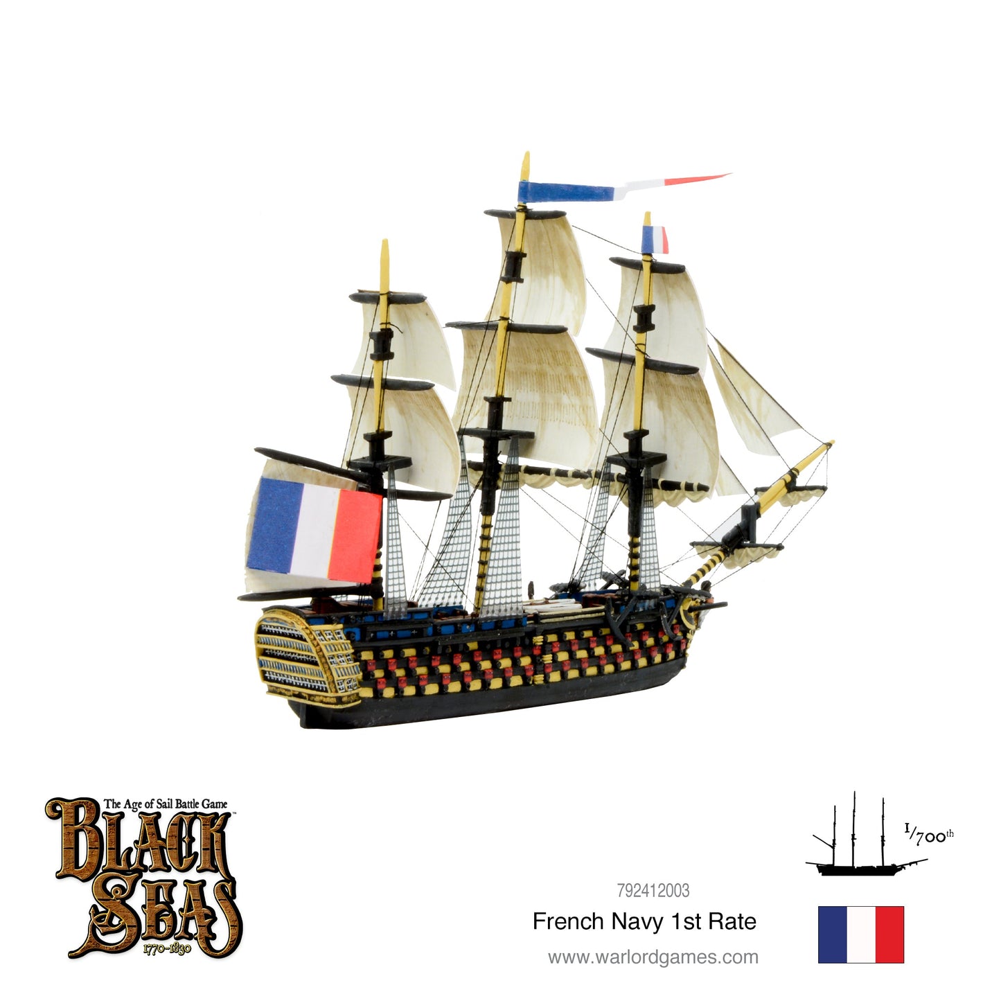 Black Seas: French Navy - French Navy 1st Rate