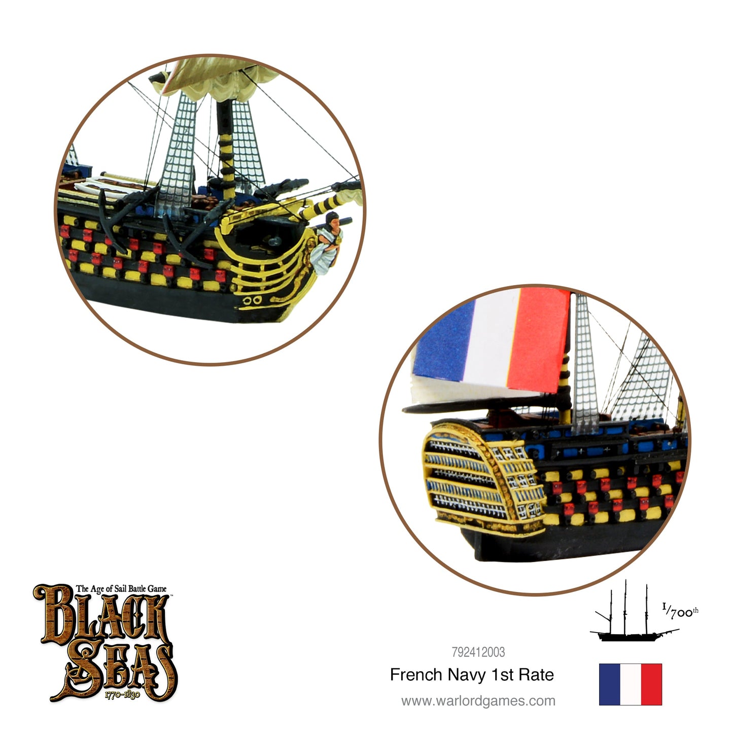Black Seas: French Navy - French Navy 1st Rate