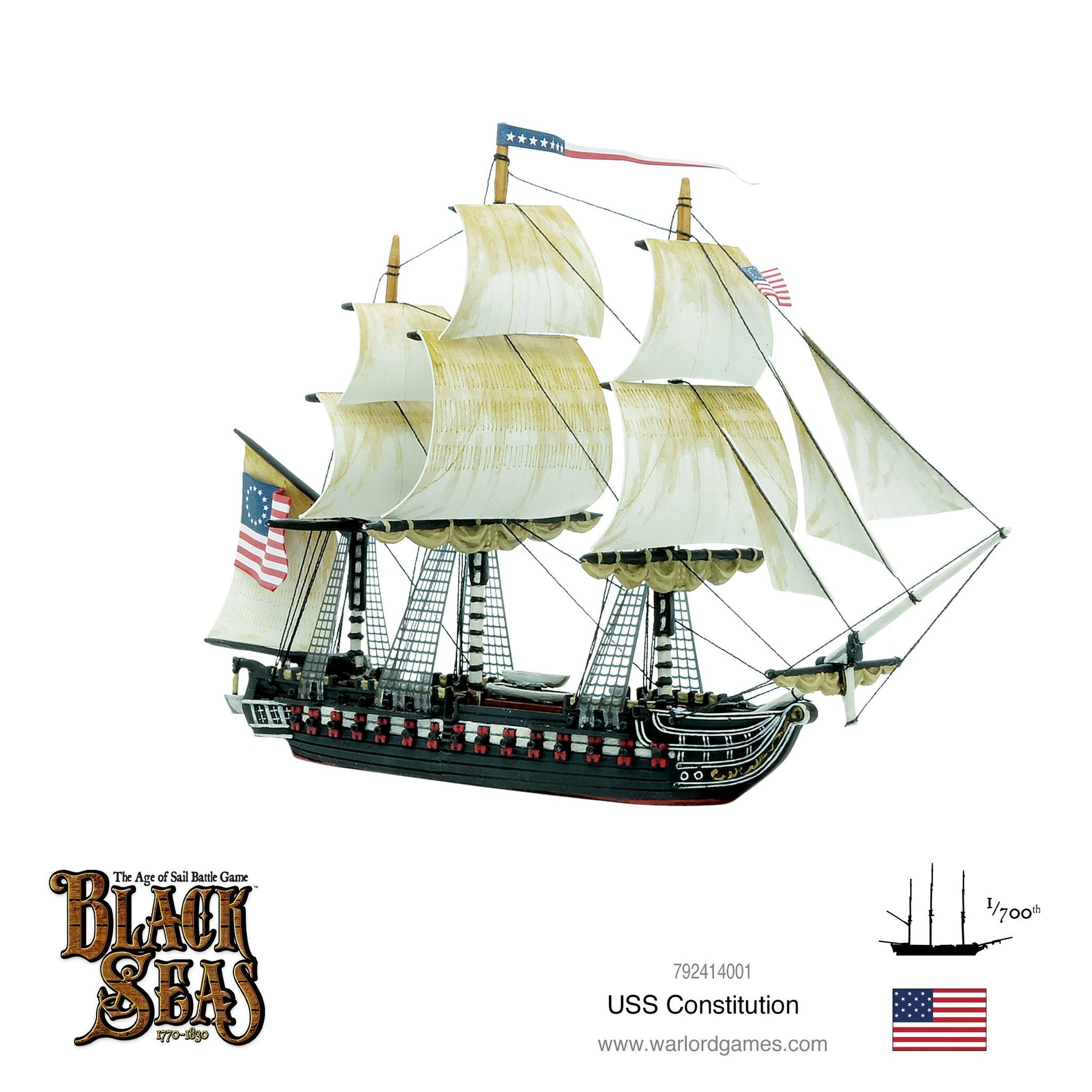 Black Seas: US Navy - USS Constitution