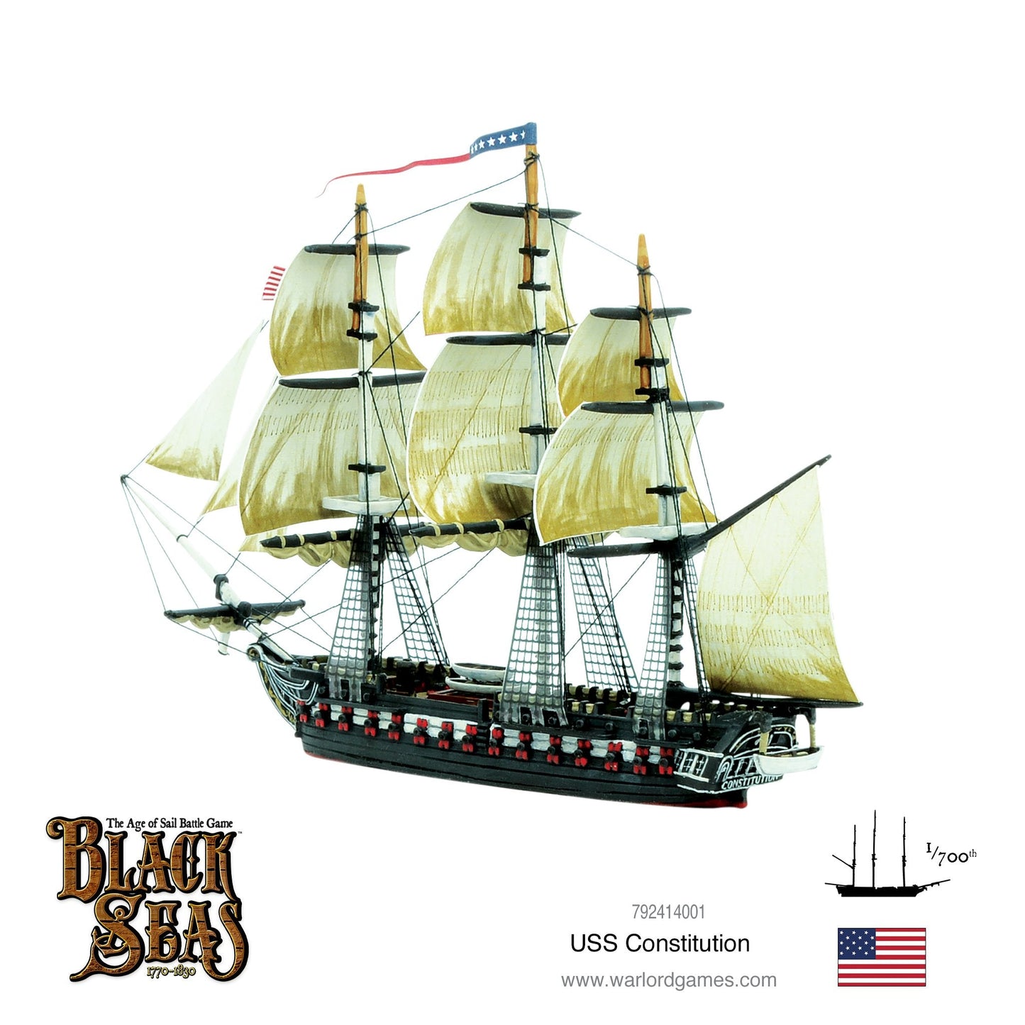 Black Seas: US Navy - USS Constitution