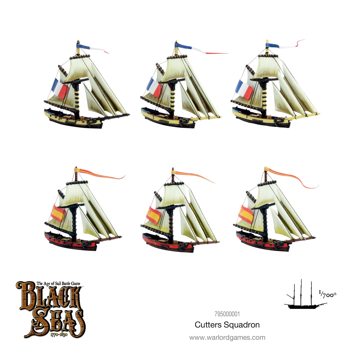 Black Seas: French Navy - Cutters Squadron