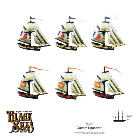 Black Seas: French Navy - Cutters Squadron