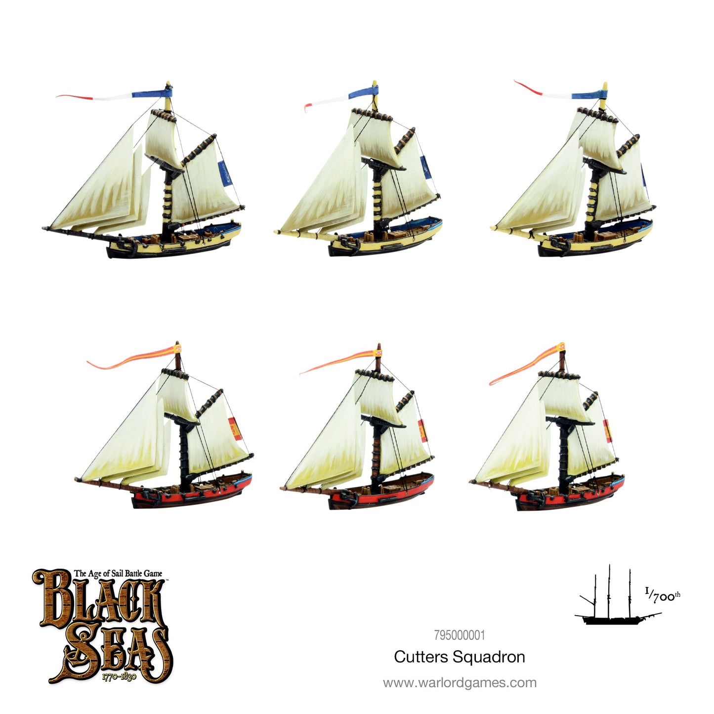 Black Seas: French Navy - Cutters Squadron