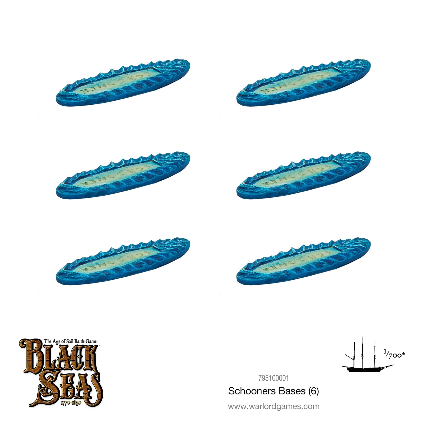 Black Seas: French Navy - Schooner Bases