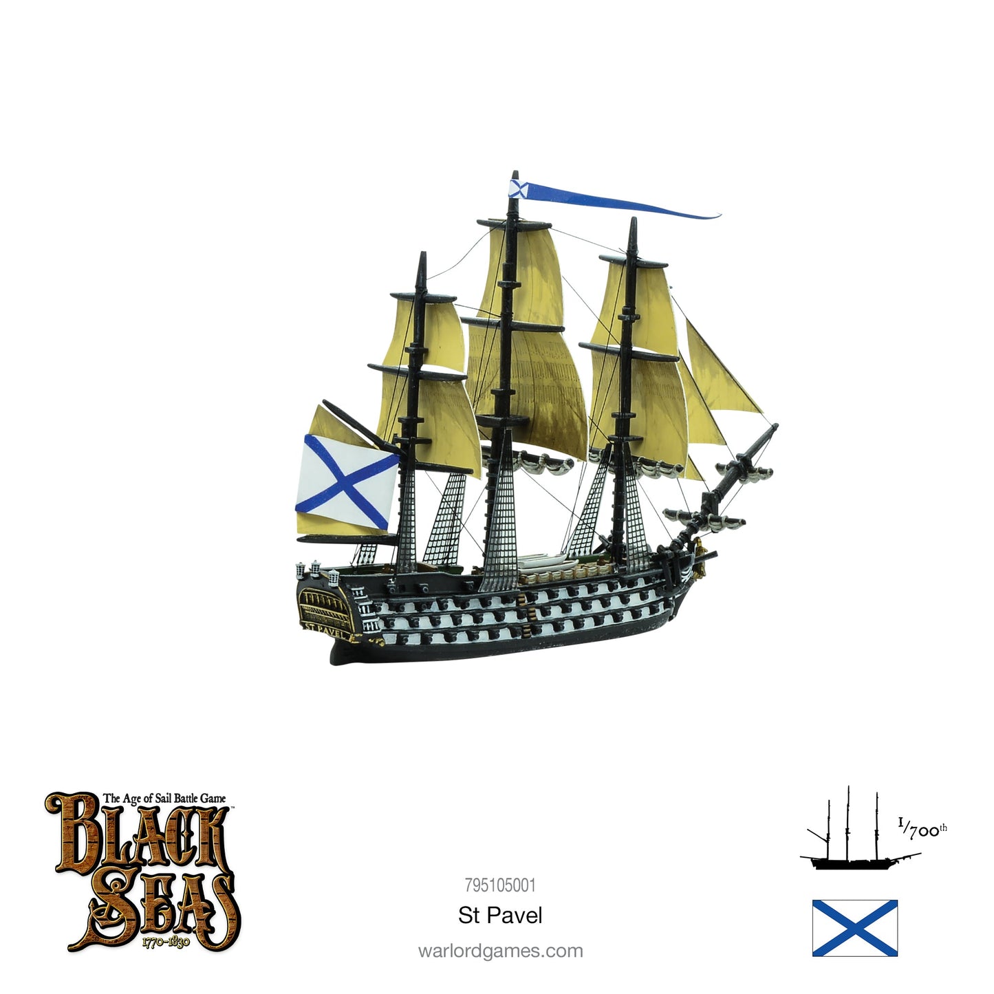 Black Seas: Russian Navy - St. Pavel