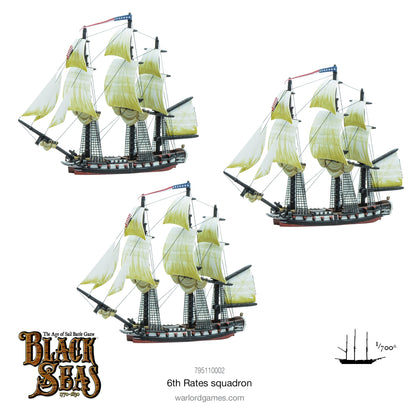 Black Seas: French Navy - 6th Rates Squadron