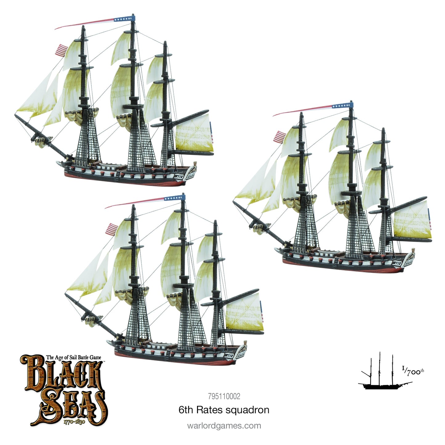 Black Seas: French Navy - 6th Rates Squadron