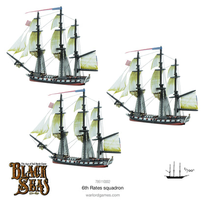 Black Seas: French Navy - 6th Rates Squadron