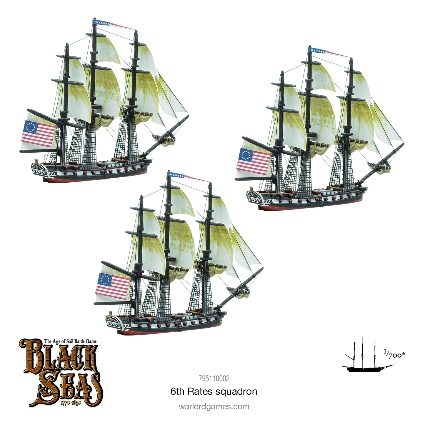 Black Seas: French Navy - 6th Rates Squadron