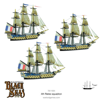 Black Seas: French Navy - 4th Rates squadron