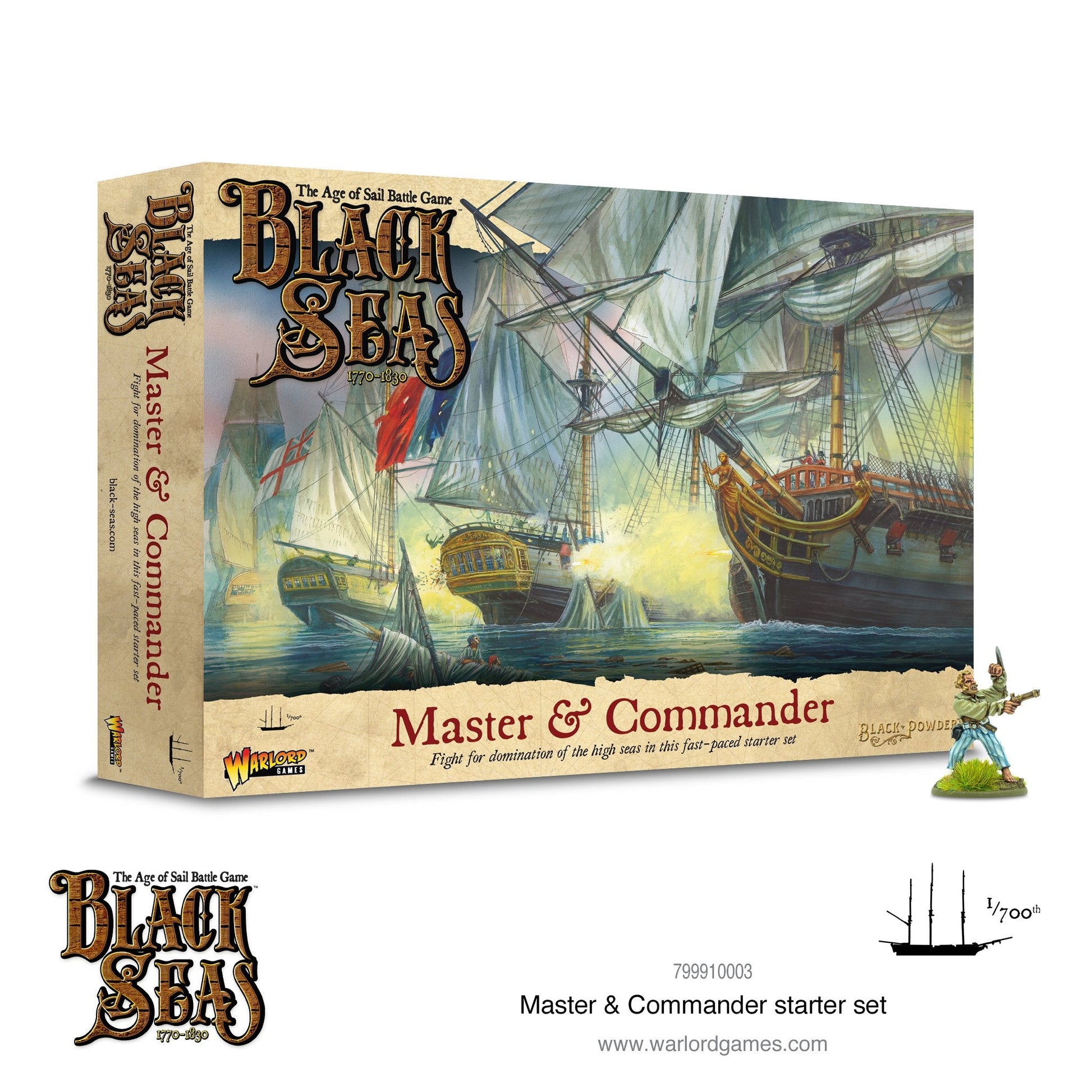 Black Seas: French Navy - Master & Commander Starter Set