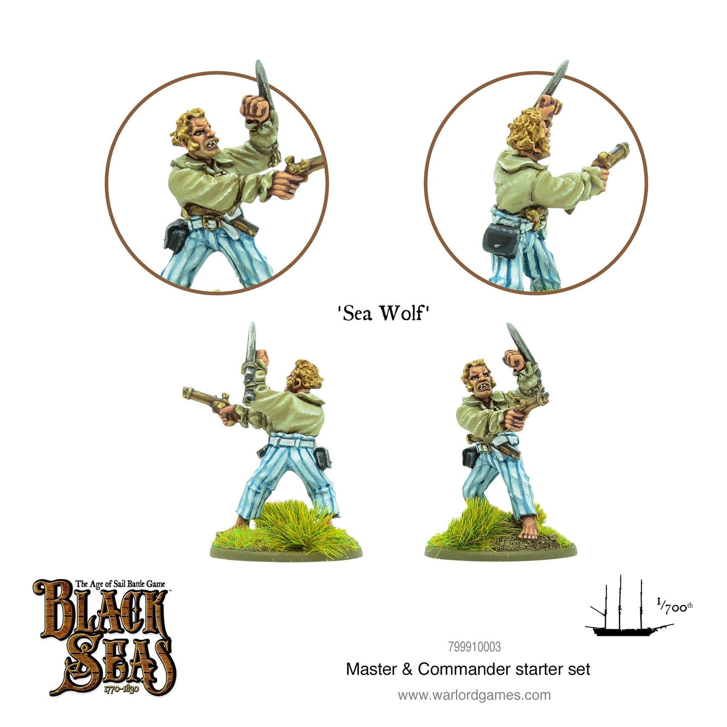 Black Seas: French Navy - Master & Commander Starter Set