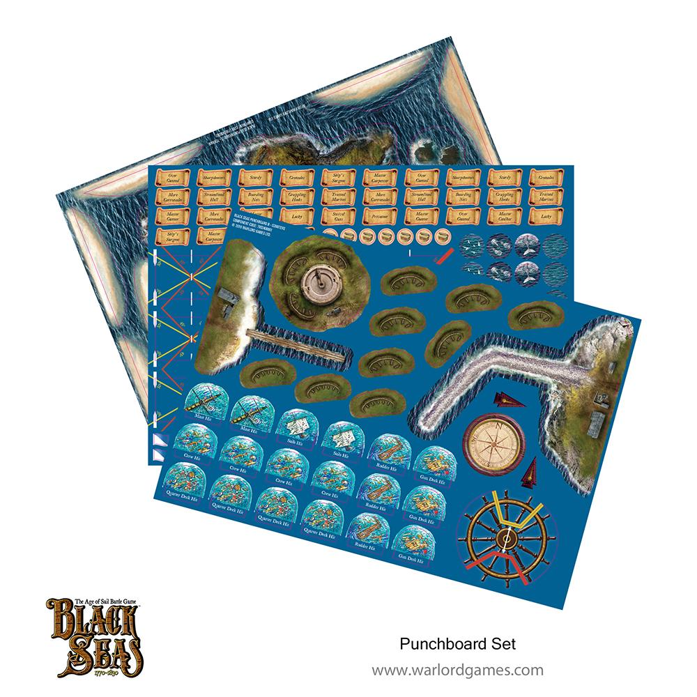 Black Seas: punchboard