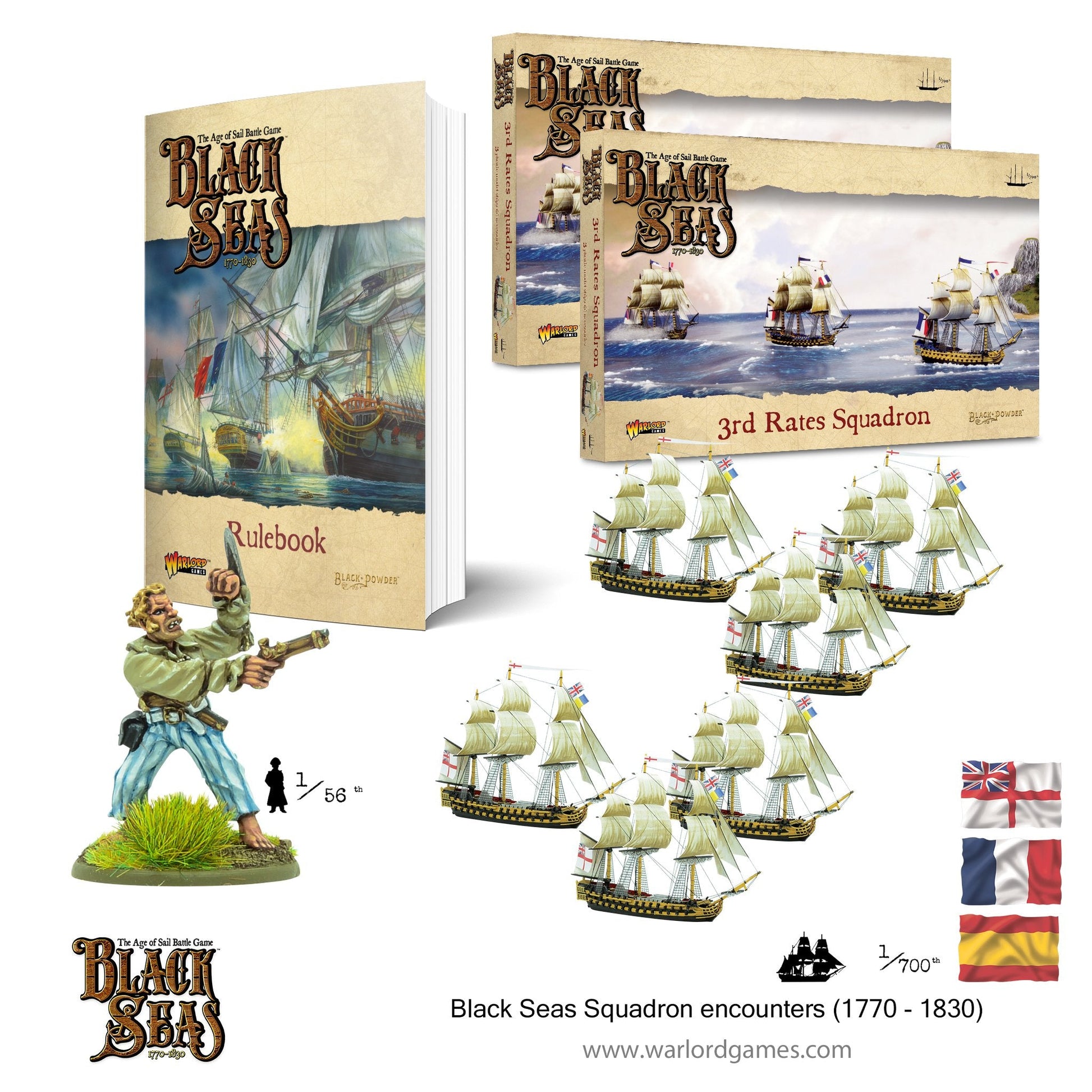 Black Seas: French Navy - Squadron encounters (1770 - 1830)