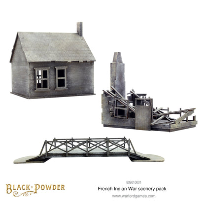Black Powder: French Indian War scenery pack