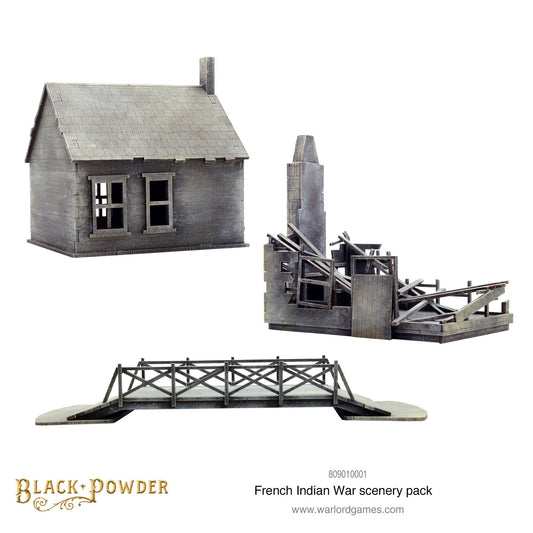 Black Powder: French Indian War scenery pack
