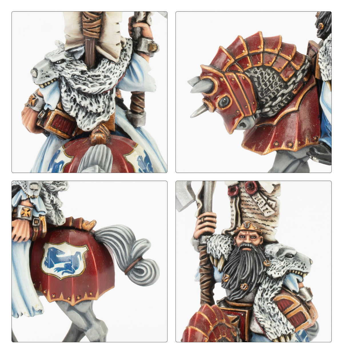 Warrior Priests of Ulric on Foot & Mounted