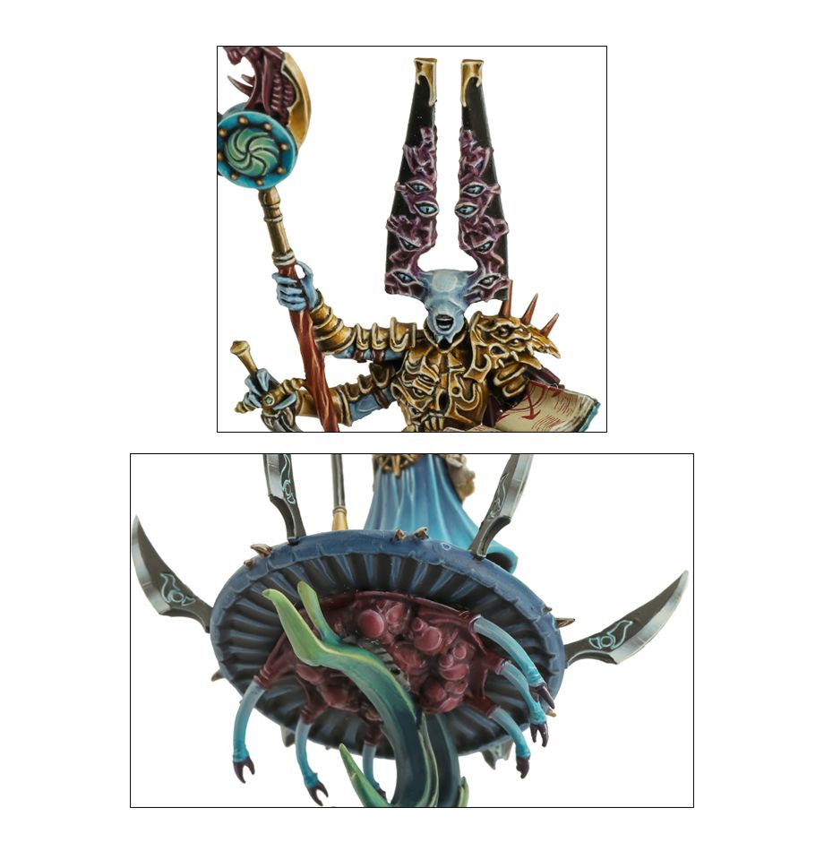 Gaunt Summoner on Disc of Tzeentch