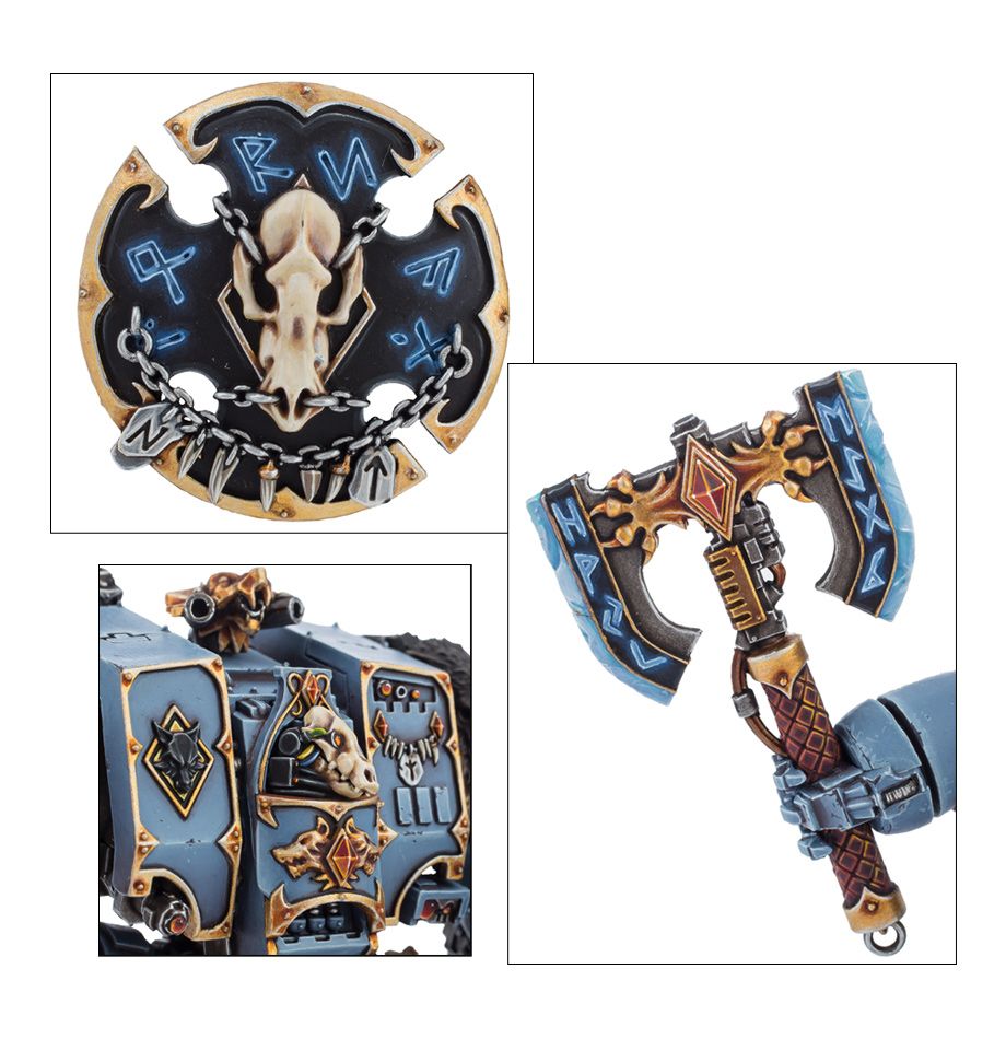 Bjorn the Fell-handed / Murderfang / Space Wolves Venerable Dreadnought / Wulfen Dreadnought