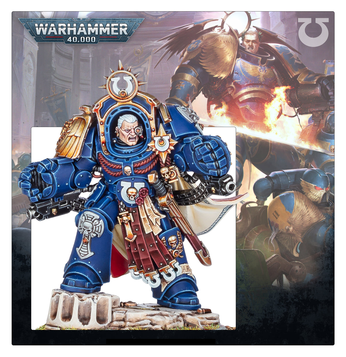 Marneus Calgar in Armour of Antilochus