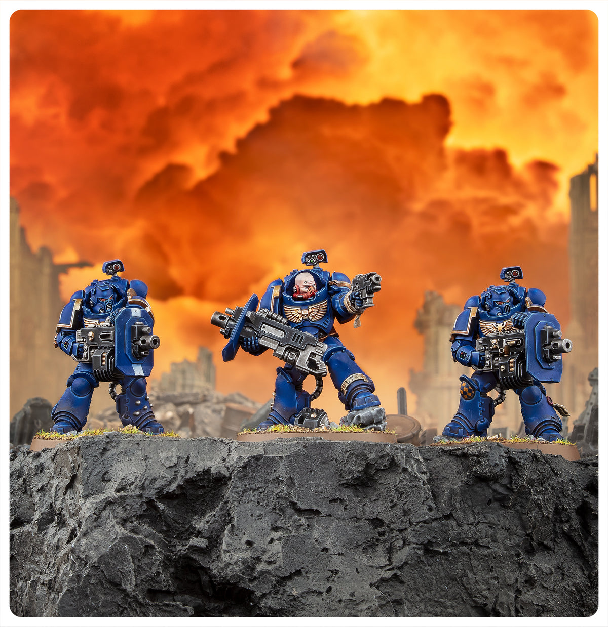Eradicator Squad With Heavy Bolters