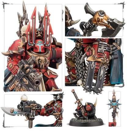 Chaos Lord in Terminator Armour / Sorcerer Lord in Terminator Armour
