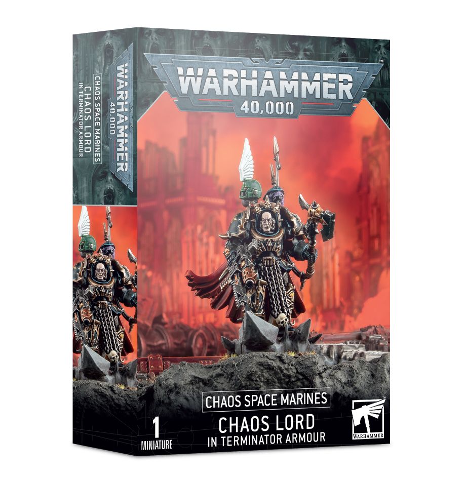 Chaos Lord in Terminator Armour / Sorcerer Lord in Terminator Armour