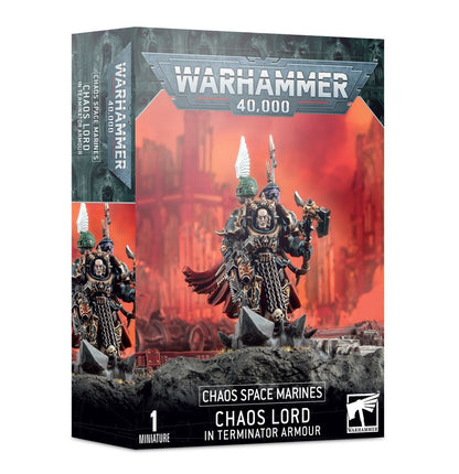 Chaos Lord in Terminator Armour / Sorcerer Lord in Terminator Armour