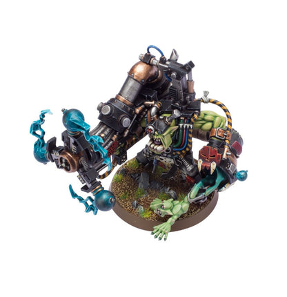 Big Mek with Shokk Attack Gun