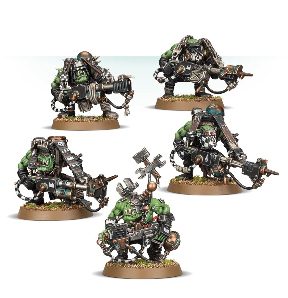 Ork Burna Boyz / Ork Lootas