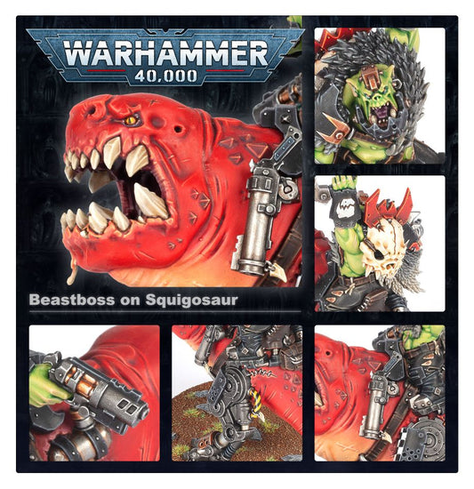 Beastboss on Squigosaur / Mozrog Skragbad