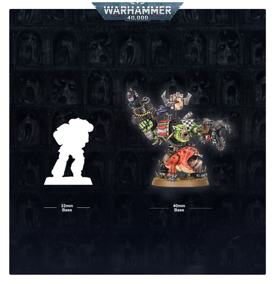 Ork Warboss with Attack Squig