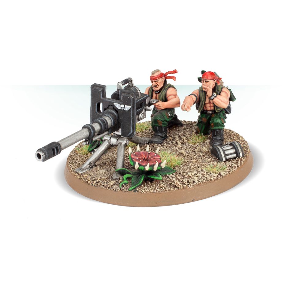 Catachan Heavy Weapons Squad