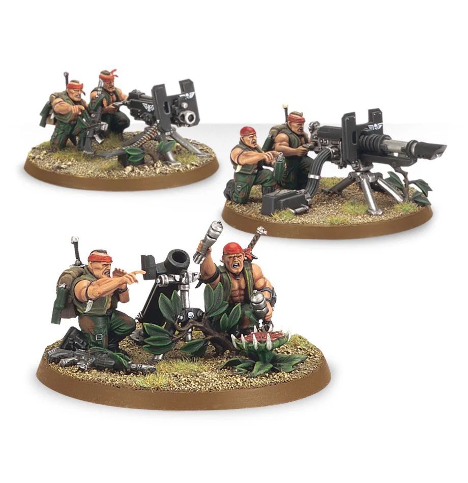 Catachan Heavy Weapons Squad
