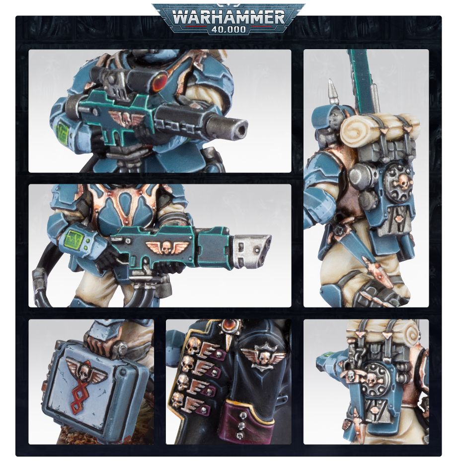 Militarum Tempestus Scions Command Squad / Tempestus Scions