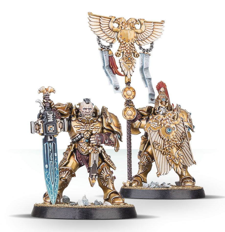 Custodian Guard / Shield-Captain / Vexilus Praetor