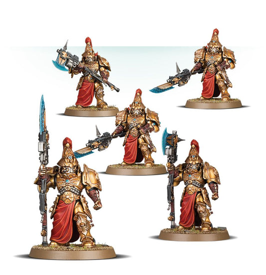 Custodian Wardens / Custodian Wardens Shield-Captain / Custodian Wardens Vexilus Praetor