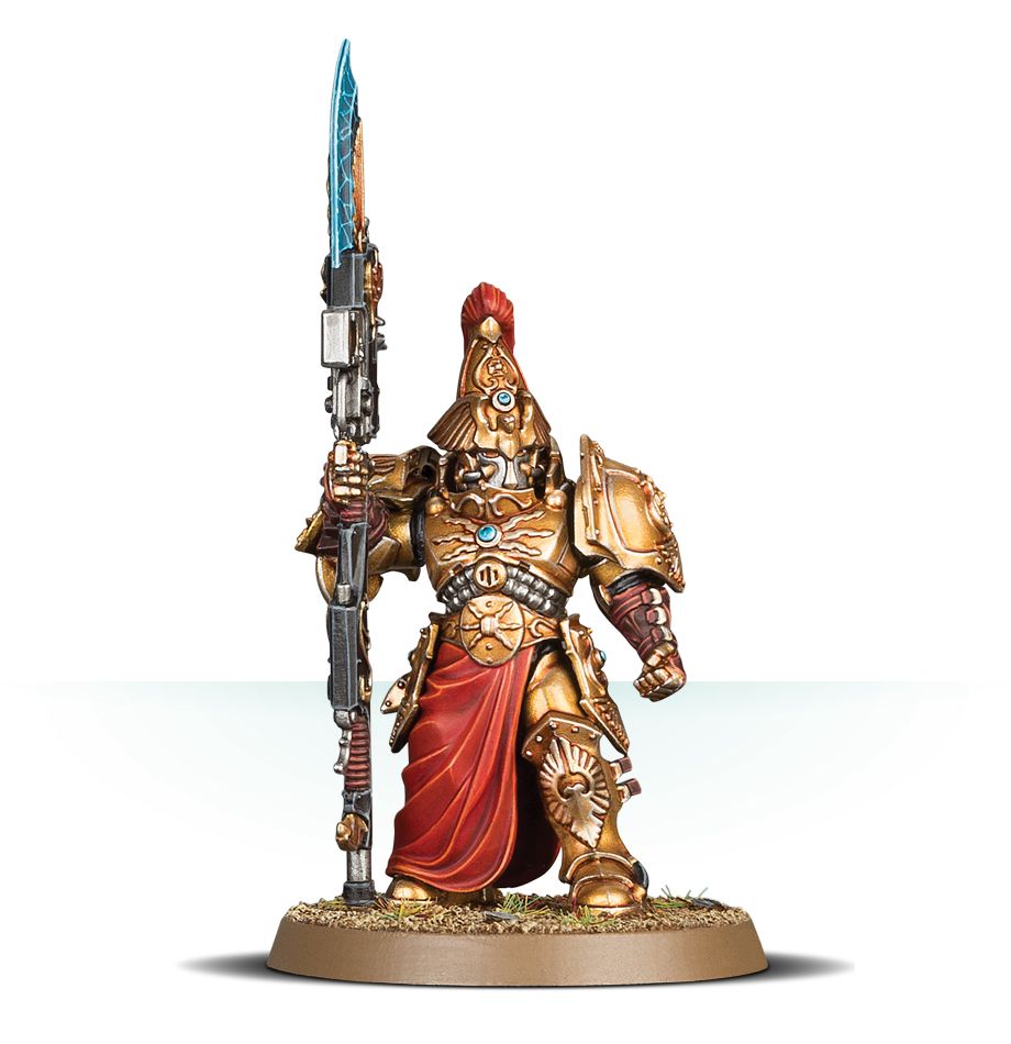 Custodian Wardens / Custodian Wardens Shield-Captain / Custodian Wardens Vexilus Praetor