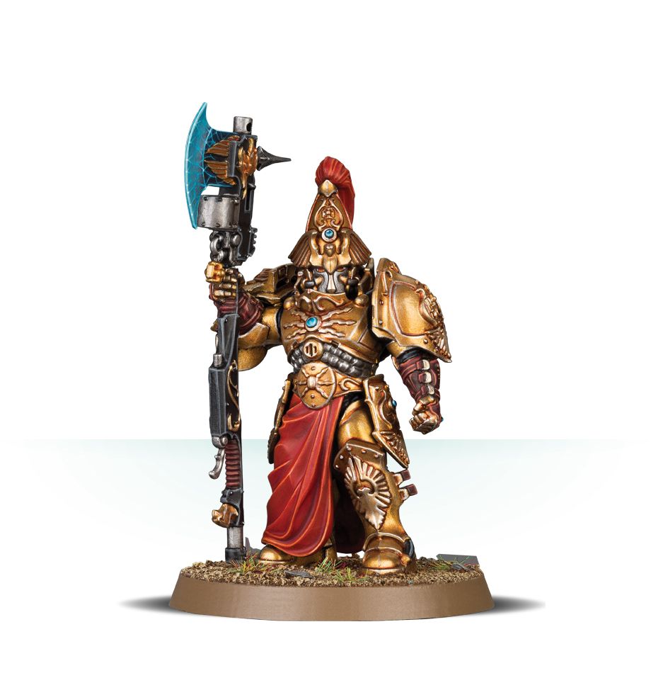 Custodian Wardens / Custodian Wardens Shield-Captain / Custodian Wardens Vexilus Praetor