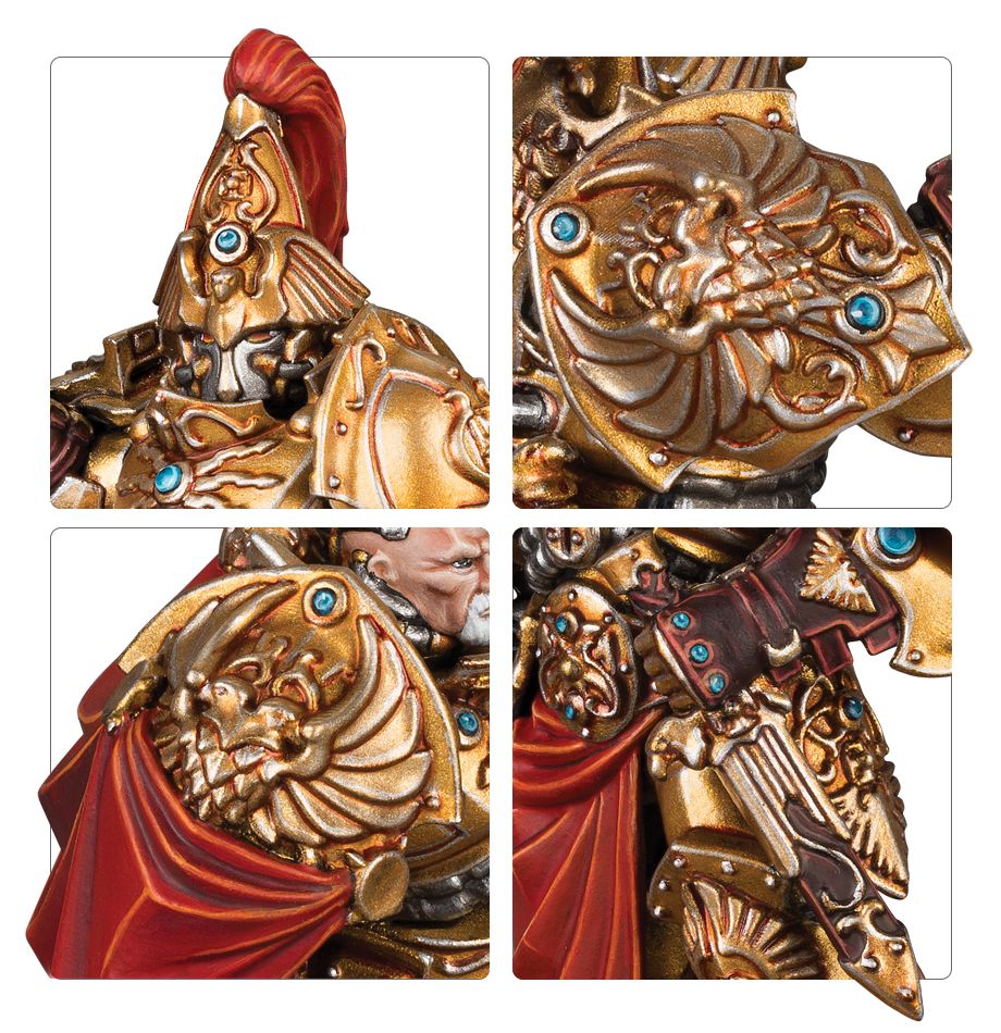 Custodian Wardens / Custodian Wardens Shield-Captain / Custodian Wardens Vexilus Praetor