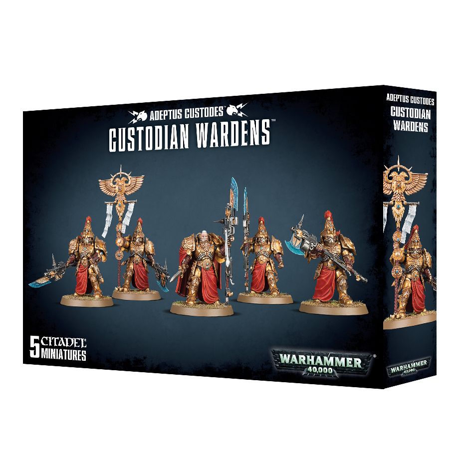 Custodian Wardens / Custodian Wardens Shield-Captain / Custodian Wardens Vexilus Praetor