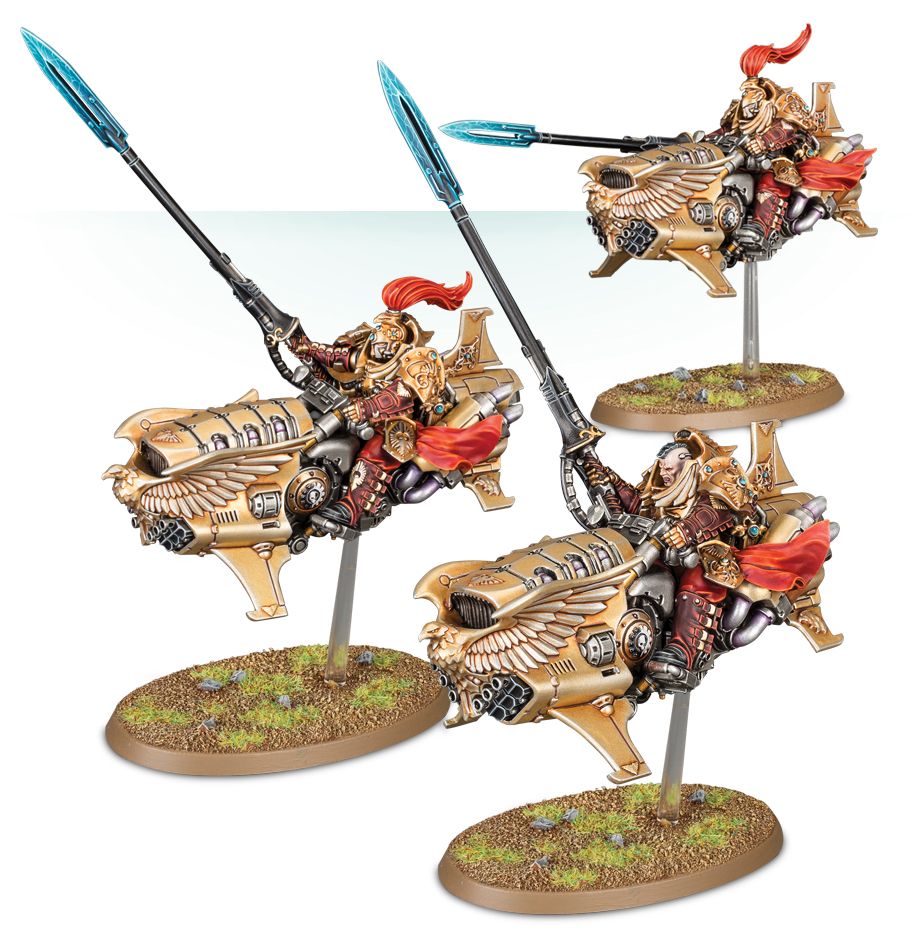 Shield-Captain on Dawneagle Jetbike / Vertus Praetors