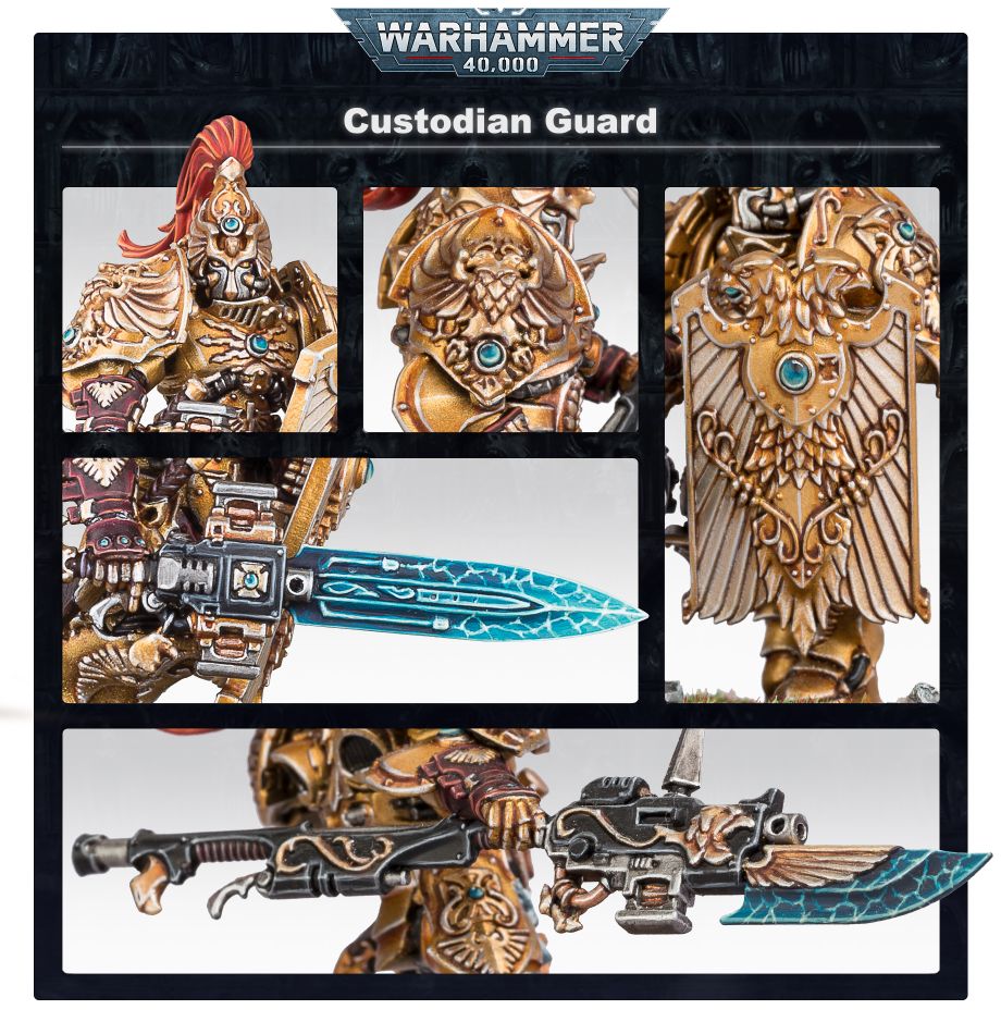 Custodian Guard / Shield-Captain / Vexilus Praetor