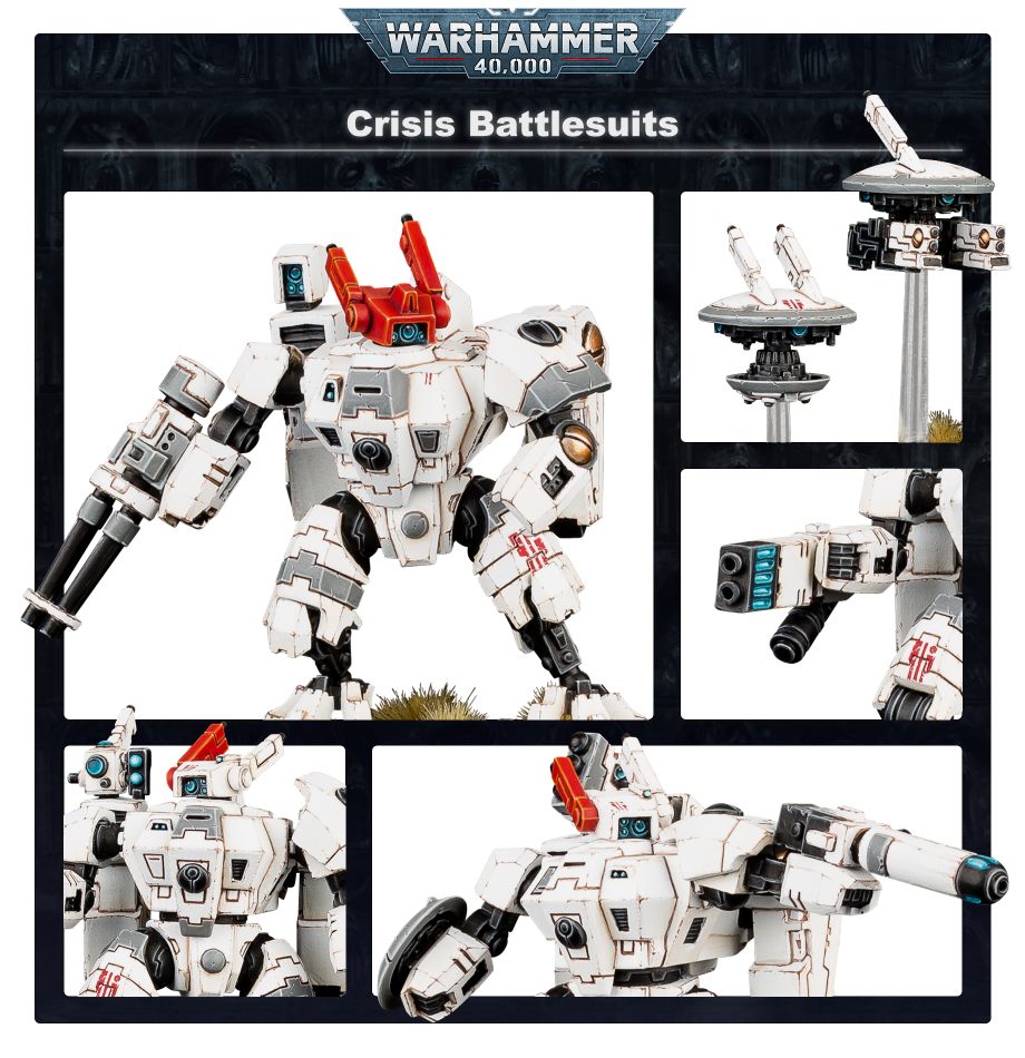 XV8 Crisis Battlesuit Team