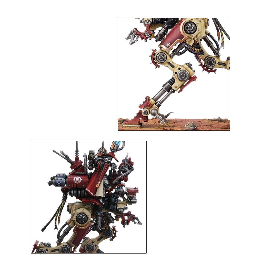 Adeptus Mechanicus Ironstrider Ballistarius / Adeptus Mechanicus Sydonian Dragoon