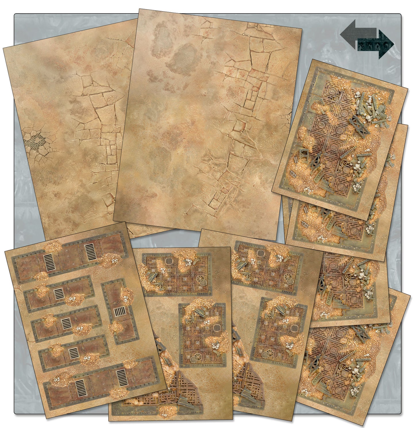 Combat Patrol Terrain Set Battlezone