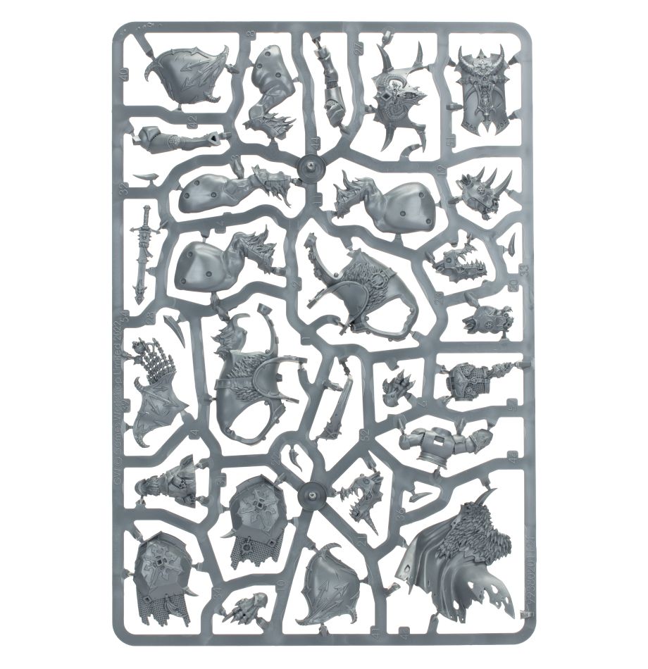 Chaos Lord on Daemonic Mount / Eternus, Blade of The First Prince