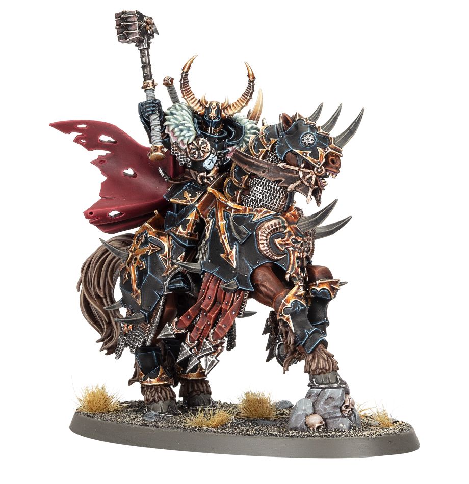 Chaos Lord on Daemonic Mount / Eternus, Blade of The First Prince