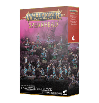 Spearhead: Disciples of Tzeentch – Tzaangor Warflock